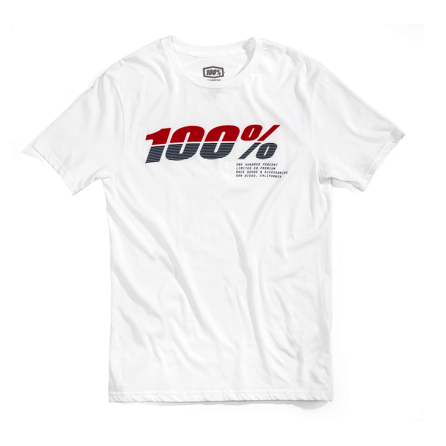 100% Bristol T-Shirt White