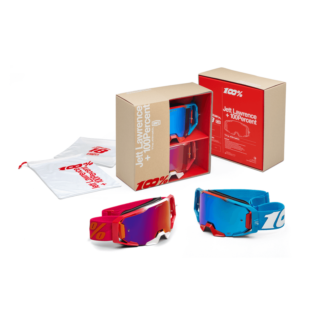 100% ARmatic LE Jett Lawrence 2 Pack Goggle - MOTODLVRD