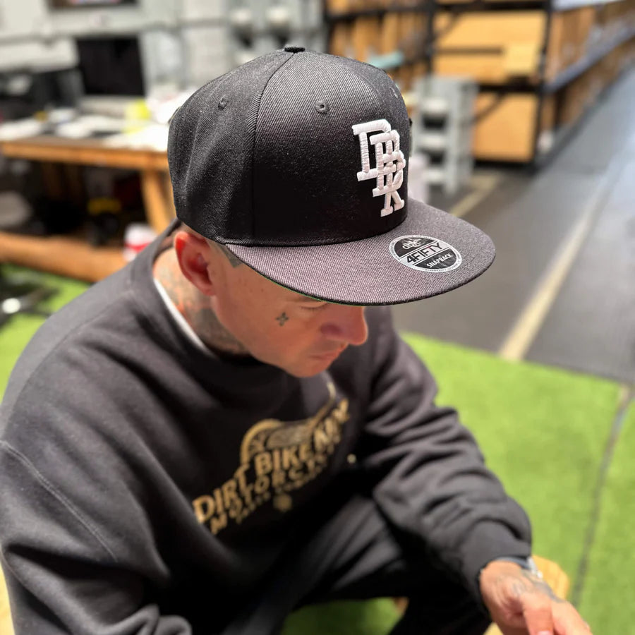 DBK Dropout 4Fifty Snapback Hat Black
