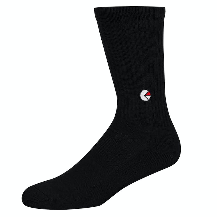 ETHIKA YOUTH CREW SOCKS - WHITE LOGO