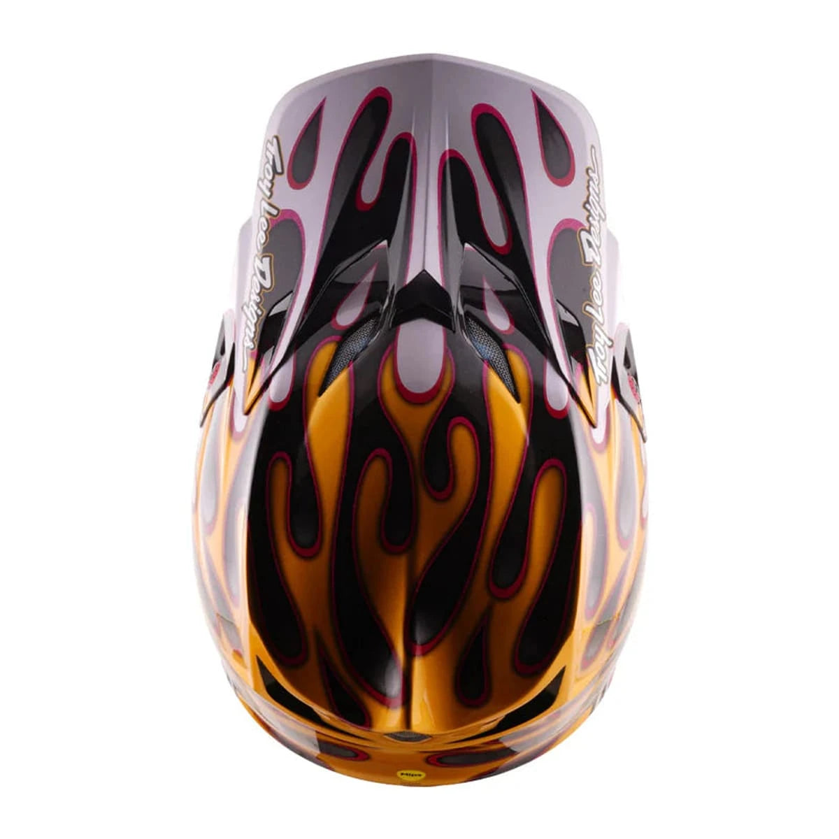 Troy Lee Designs SE5 Carbon Helmet Crest Gold - MOTODLVRD