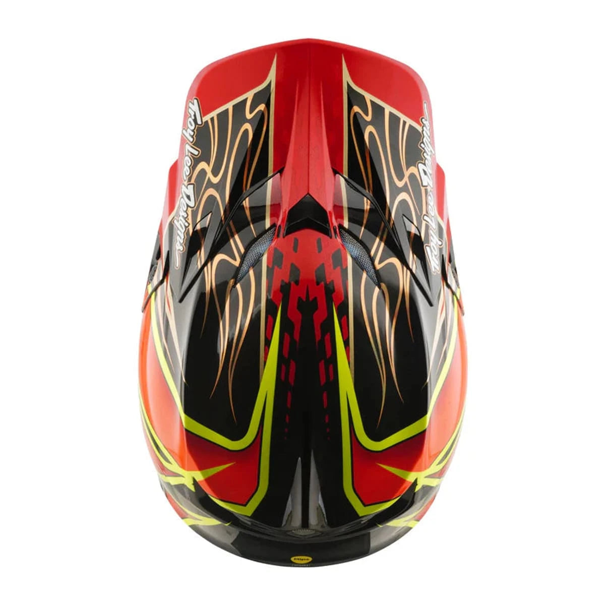 Troy Lee Designs SE5 Carbon Helmet Wings Red - MOTODLVRD