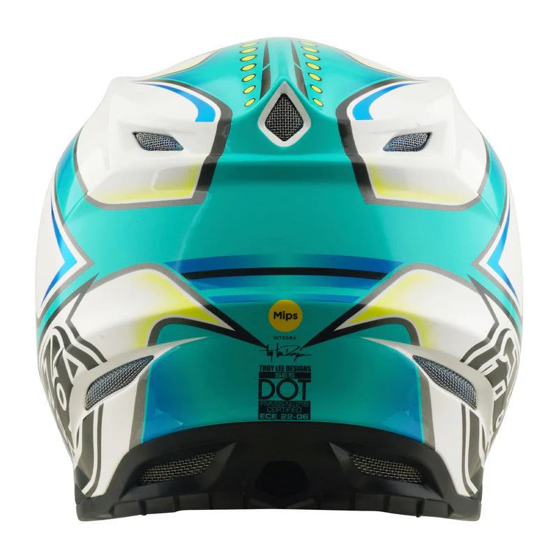 Troy Lee Designs SE5 Composite Helmet Crest Real Teal