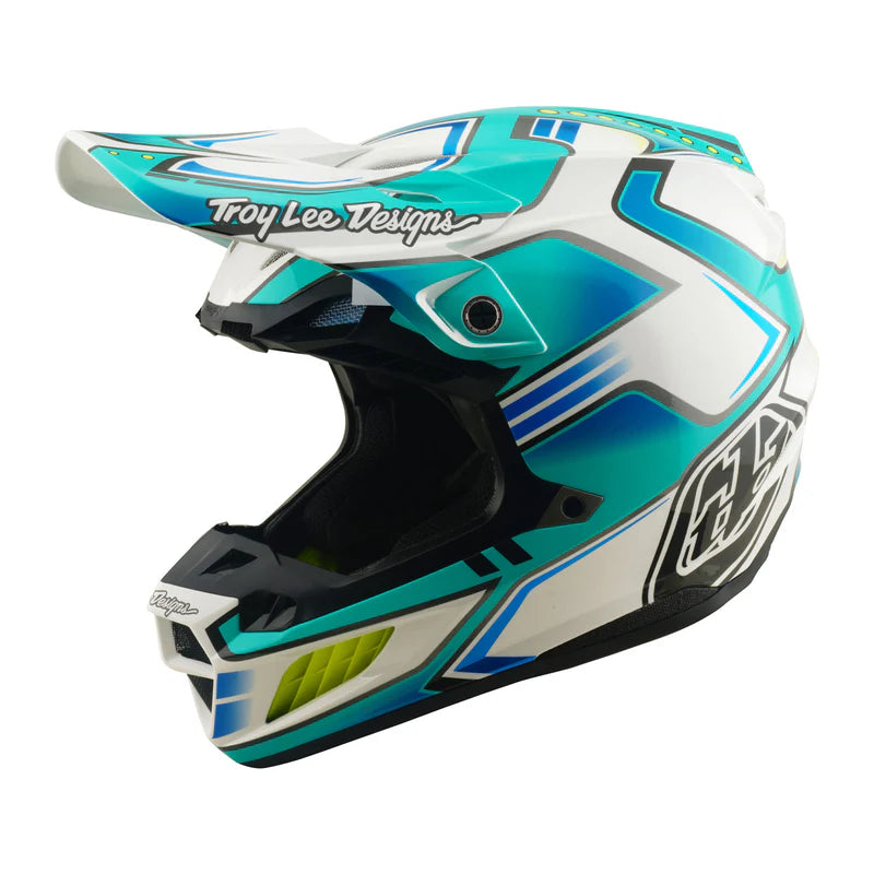 Troy Lee Designs SE5 Composite Helmet Crest Real Teal