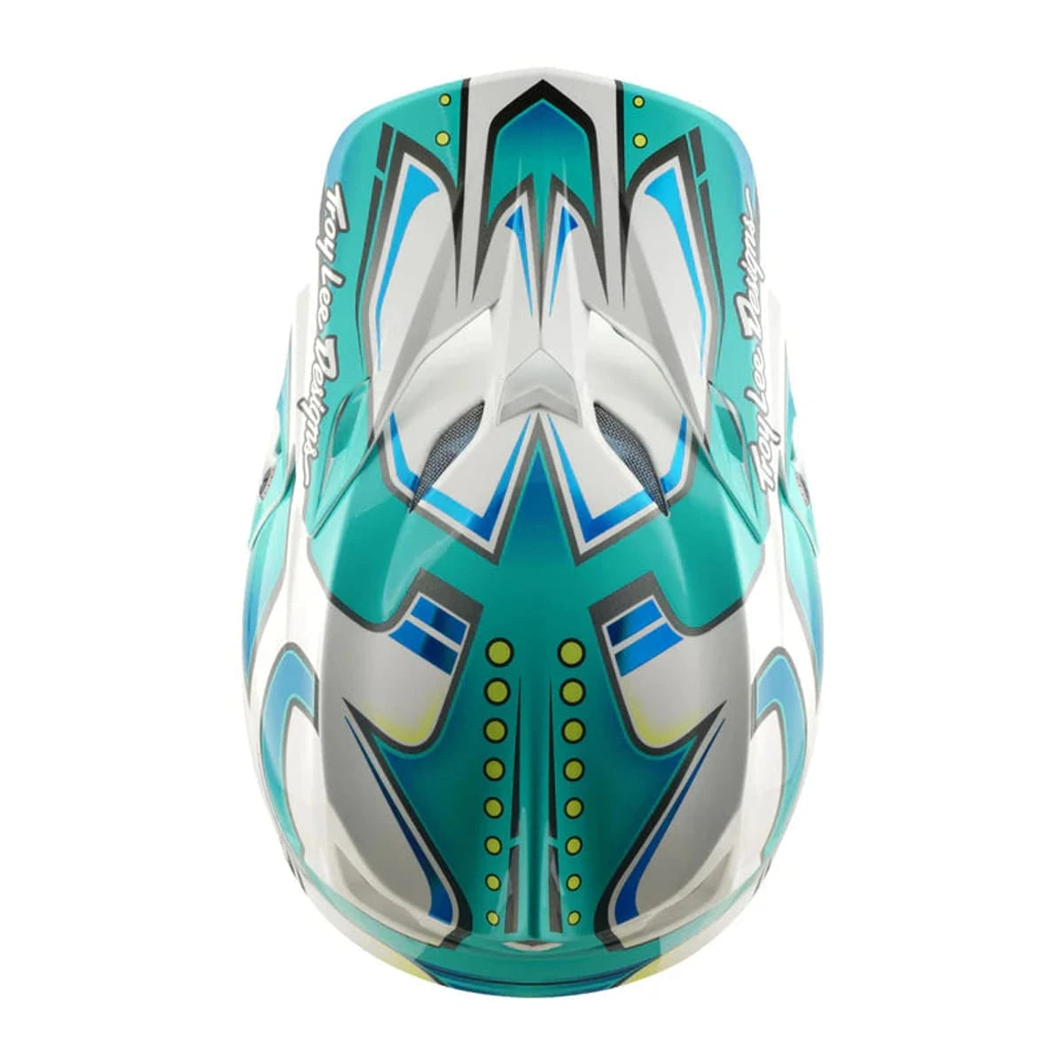 Troy Lee Designs SE5 Composite Helmet Crest Real Teal - MOTODLVRD