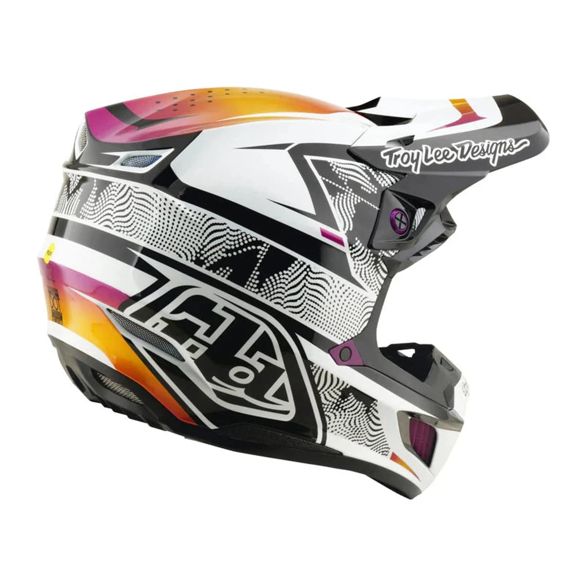 Troy Lee Designs SE5 Composite Helmet Lined up Black - MOTODLVRD