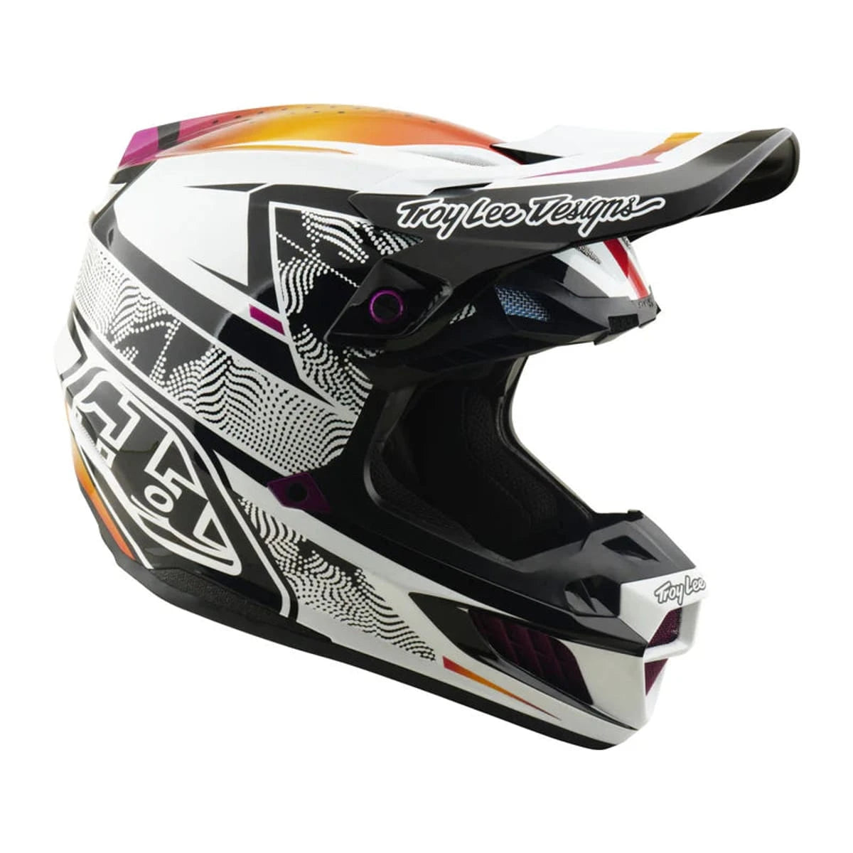 Troy Lee Designs SE5 Composite Helmet Lined up Black - MOTODLVRD