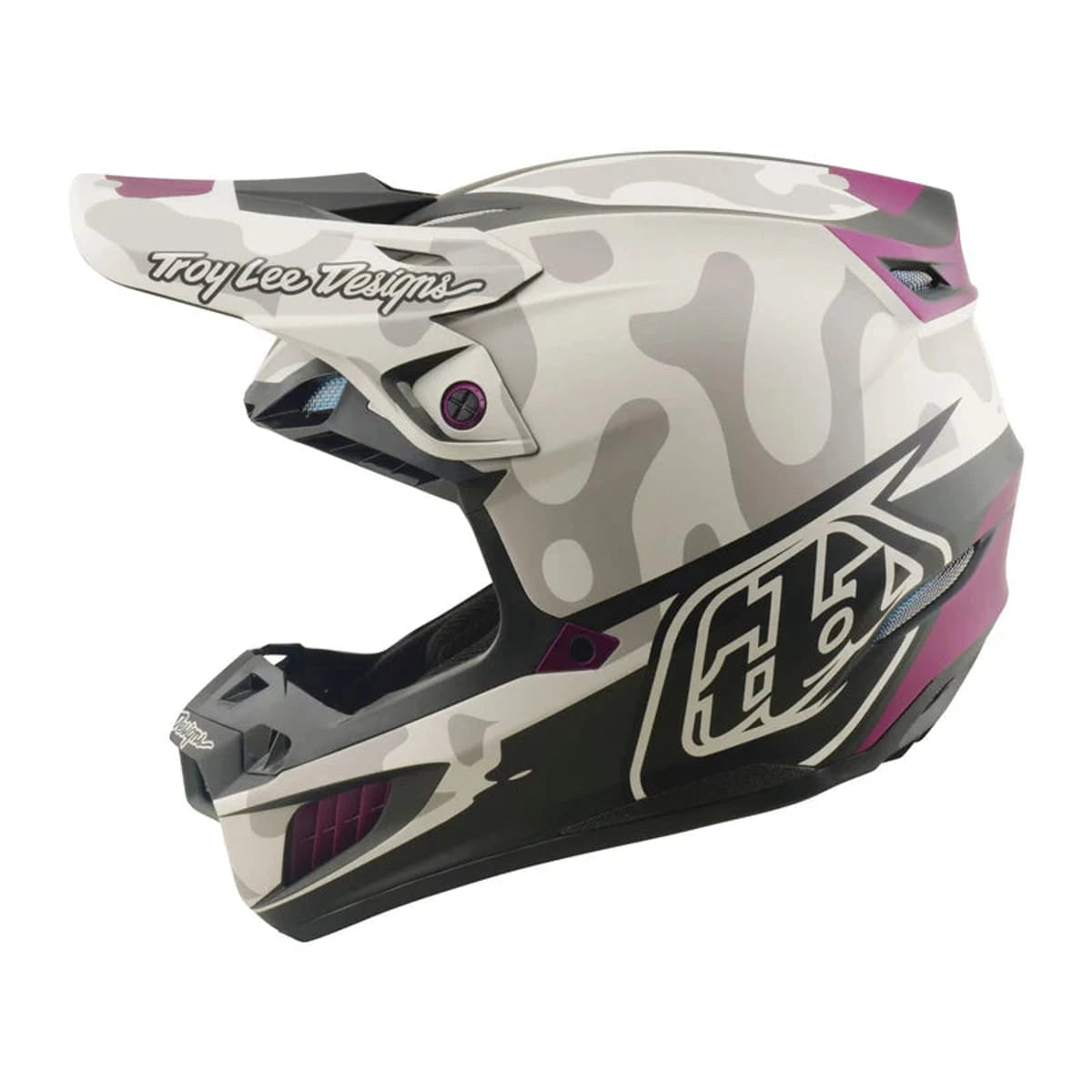 Troy Lee Designs SE5 Composite Helmet Myth Pumice - MOTODLVRD