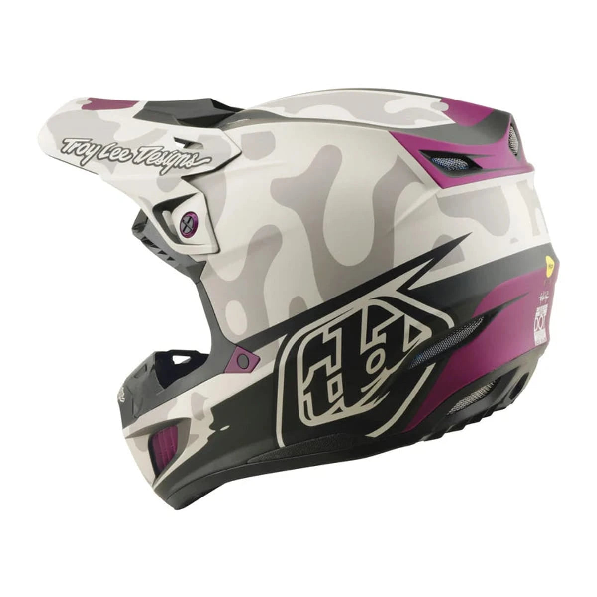 Troy Lee Designs SE5 Composite Helmet Myth Pumice - MOTODLVRD