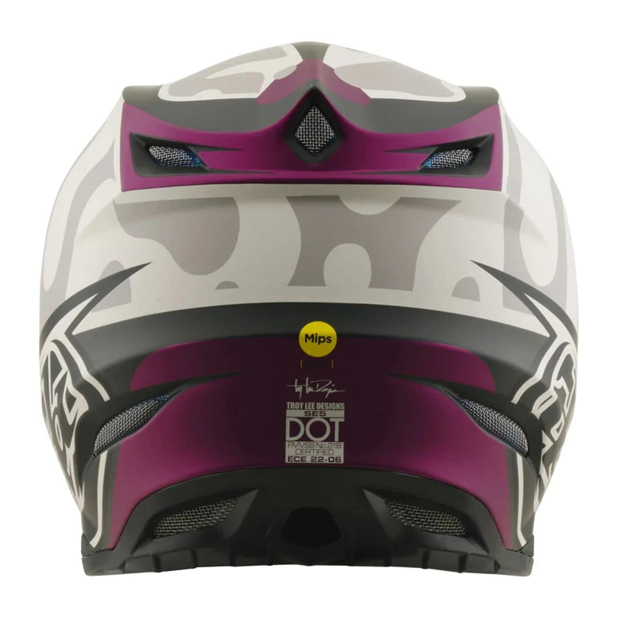 Troy Lee Designs SE5 Composite Helmet Myth Pumice - MOTODLVRD