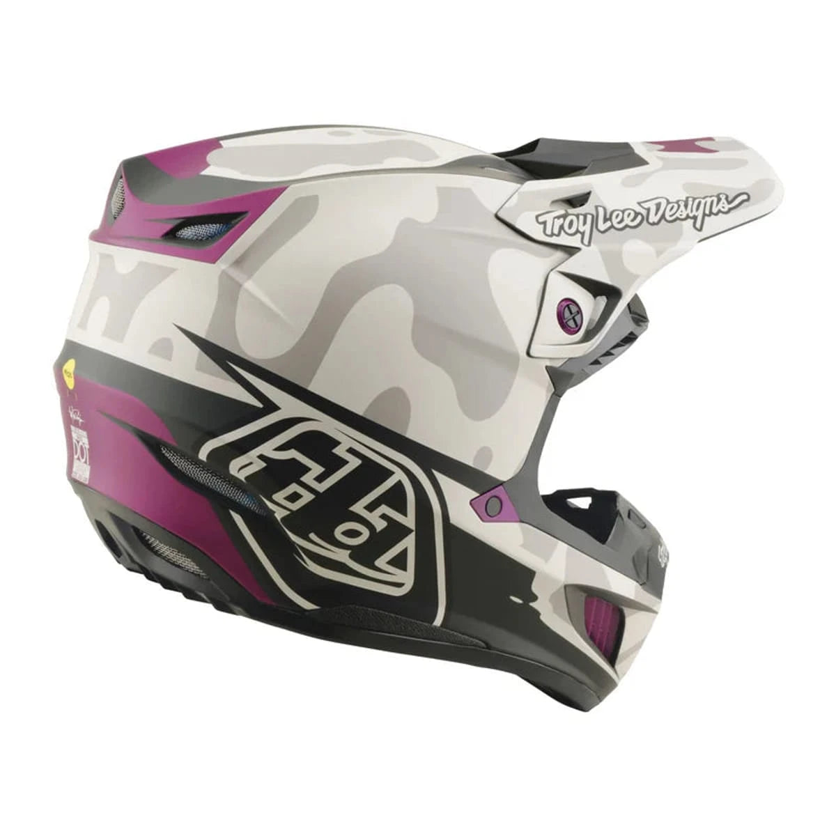 Troy Lee Designs SE5 Composite Helmet Myth Pumice - MOTODLVRD
