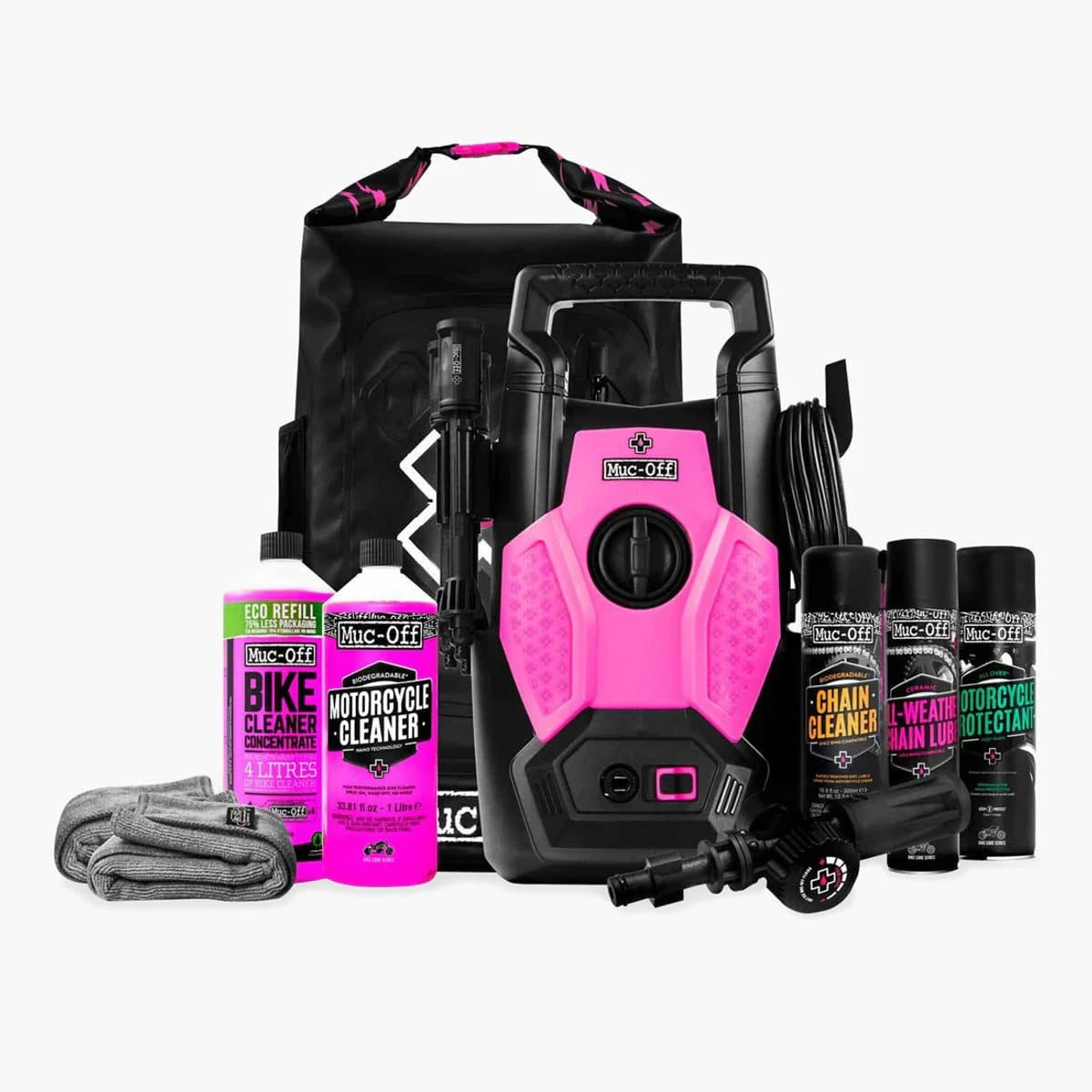 Muc-Off Pressure Washer Bundle Motorcycle - MOTODLVRD