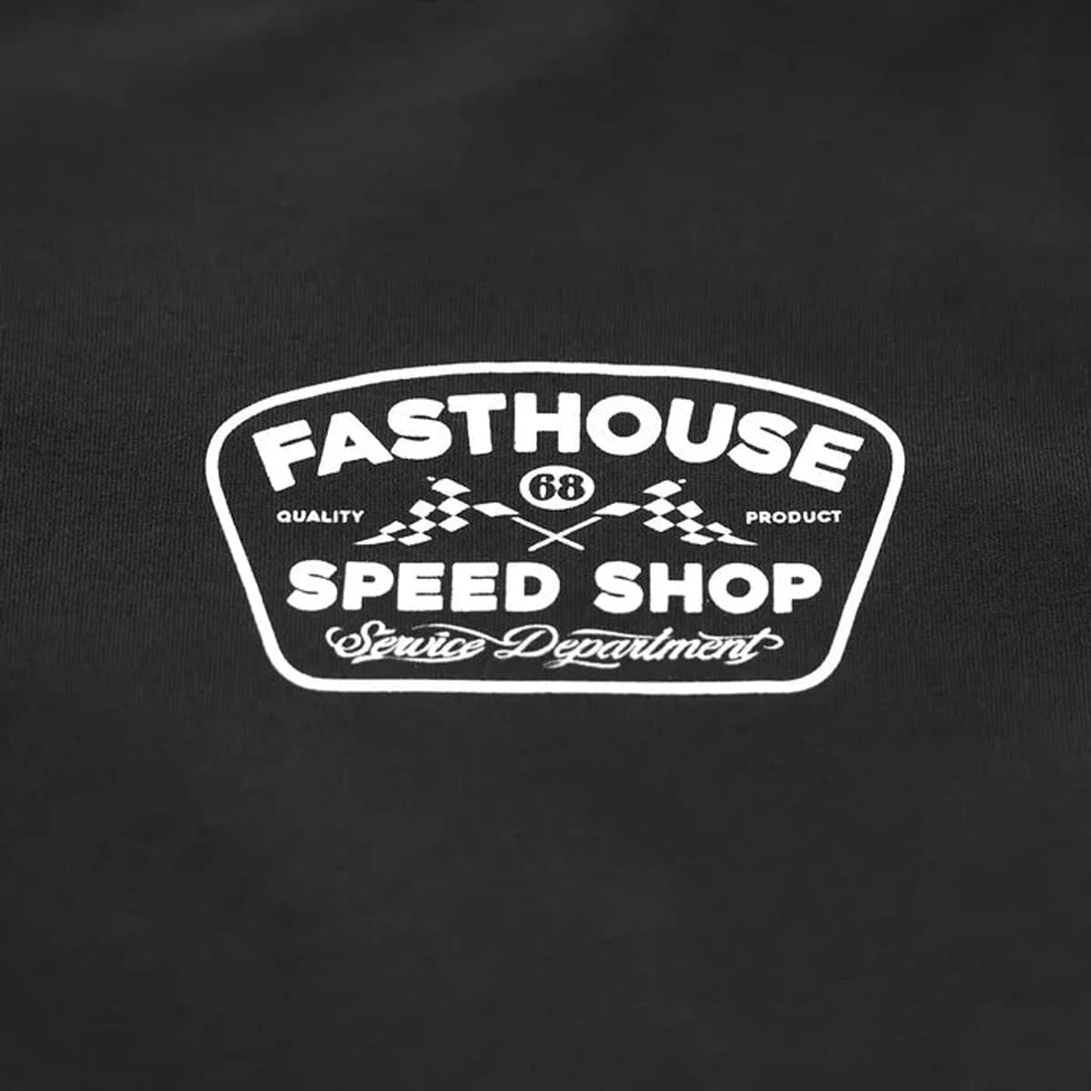 Fasthouse Wedged Tee - Black - MOTODLVRD