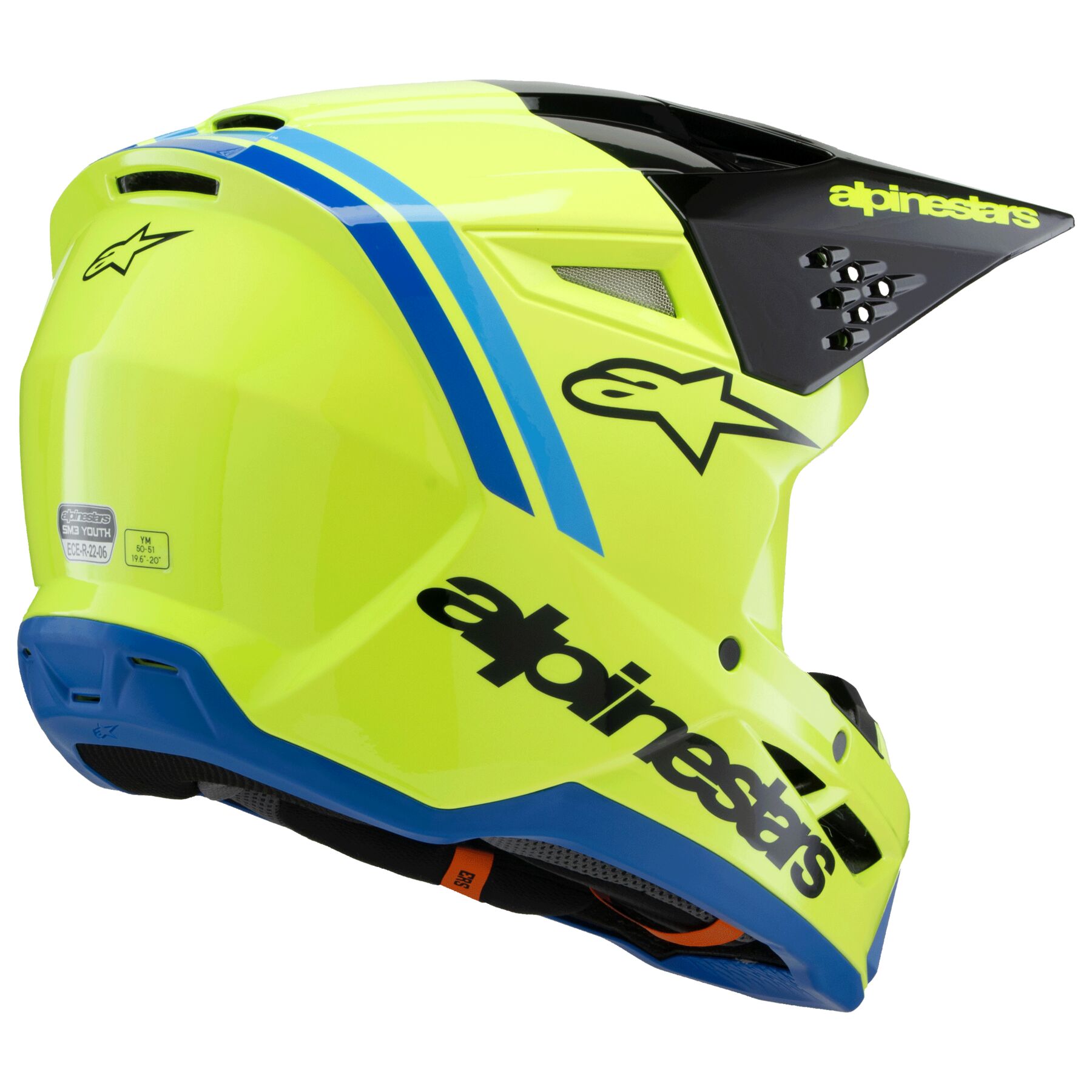 Alpinestars SM3 Youth Radium Helmet