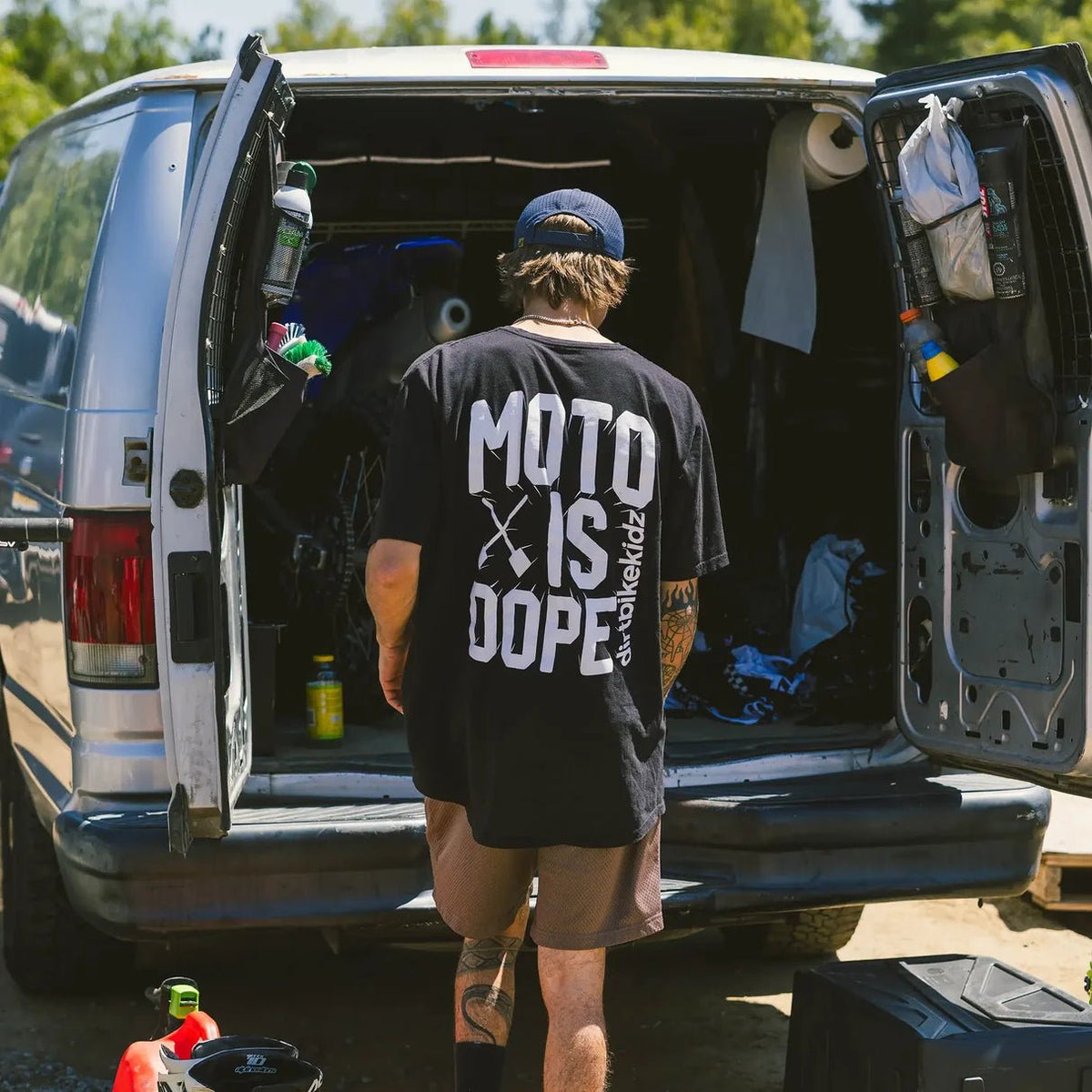 DBK Moto is Dope Tee - MOTODLVRD