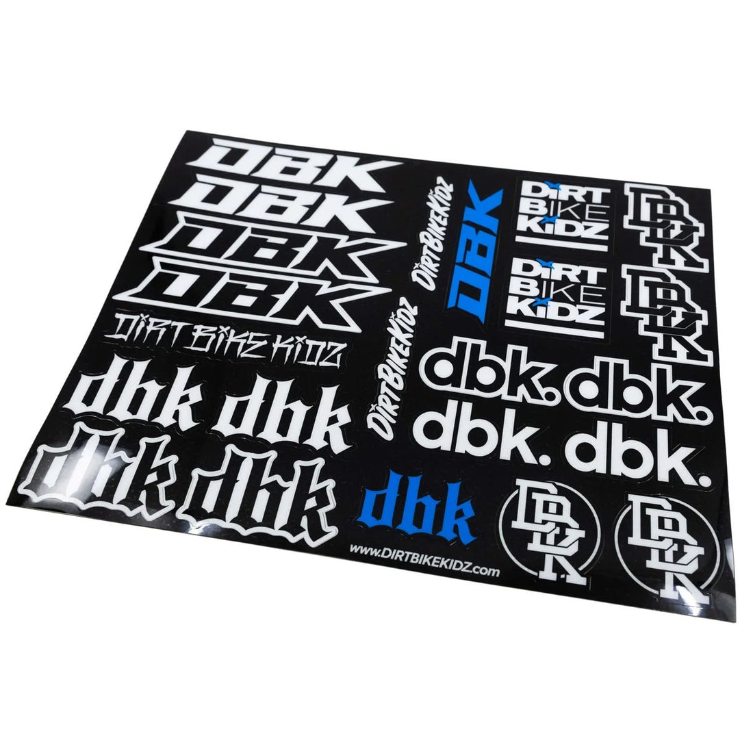 DBK Moto Pack Sticker Sheet 8.5"X11" - MOTODLVRD