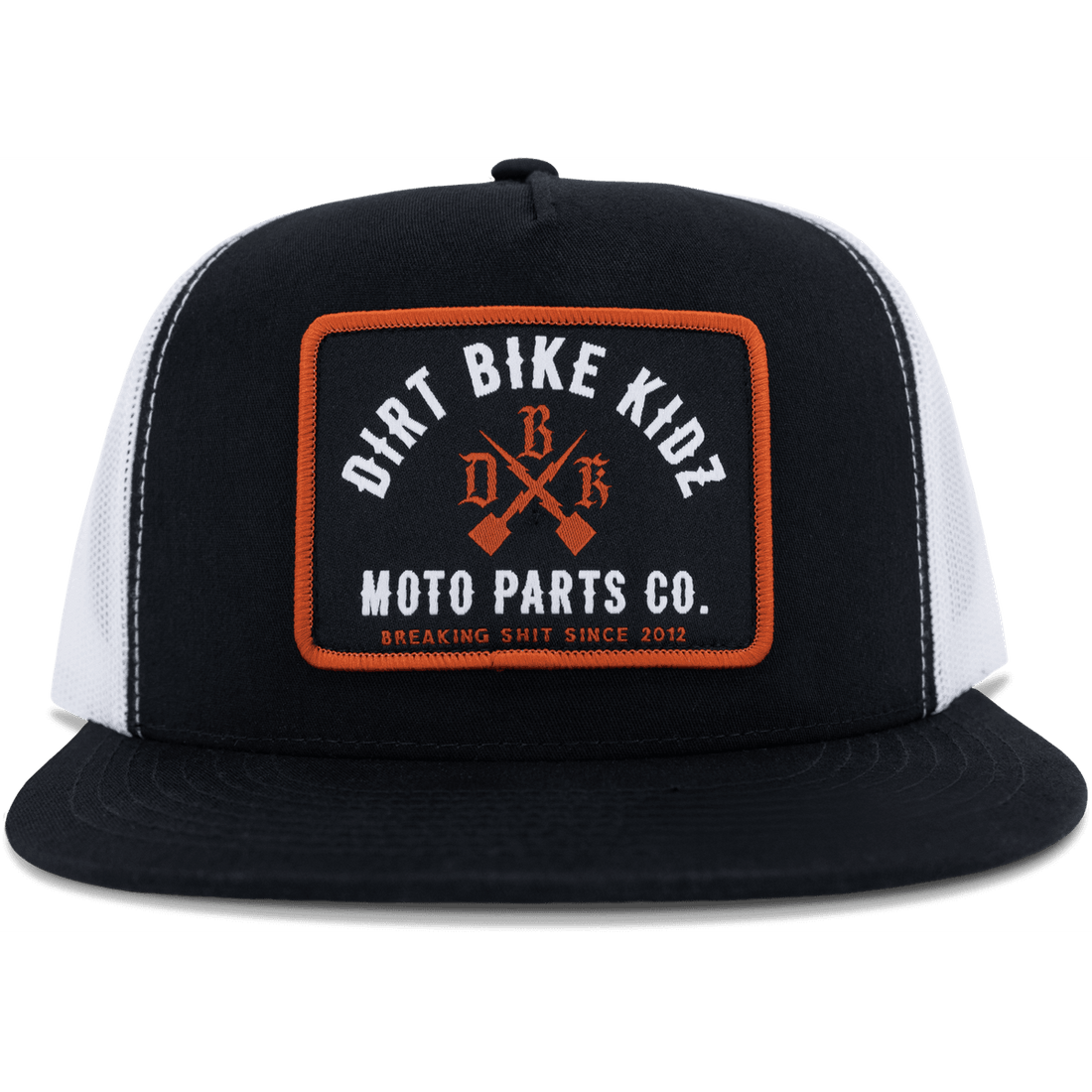 DBK MP Trucker 2Fifty Snapback Hat Black - MOTODLVRD