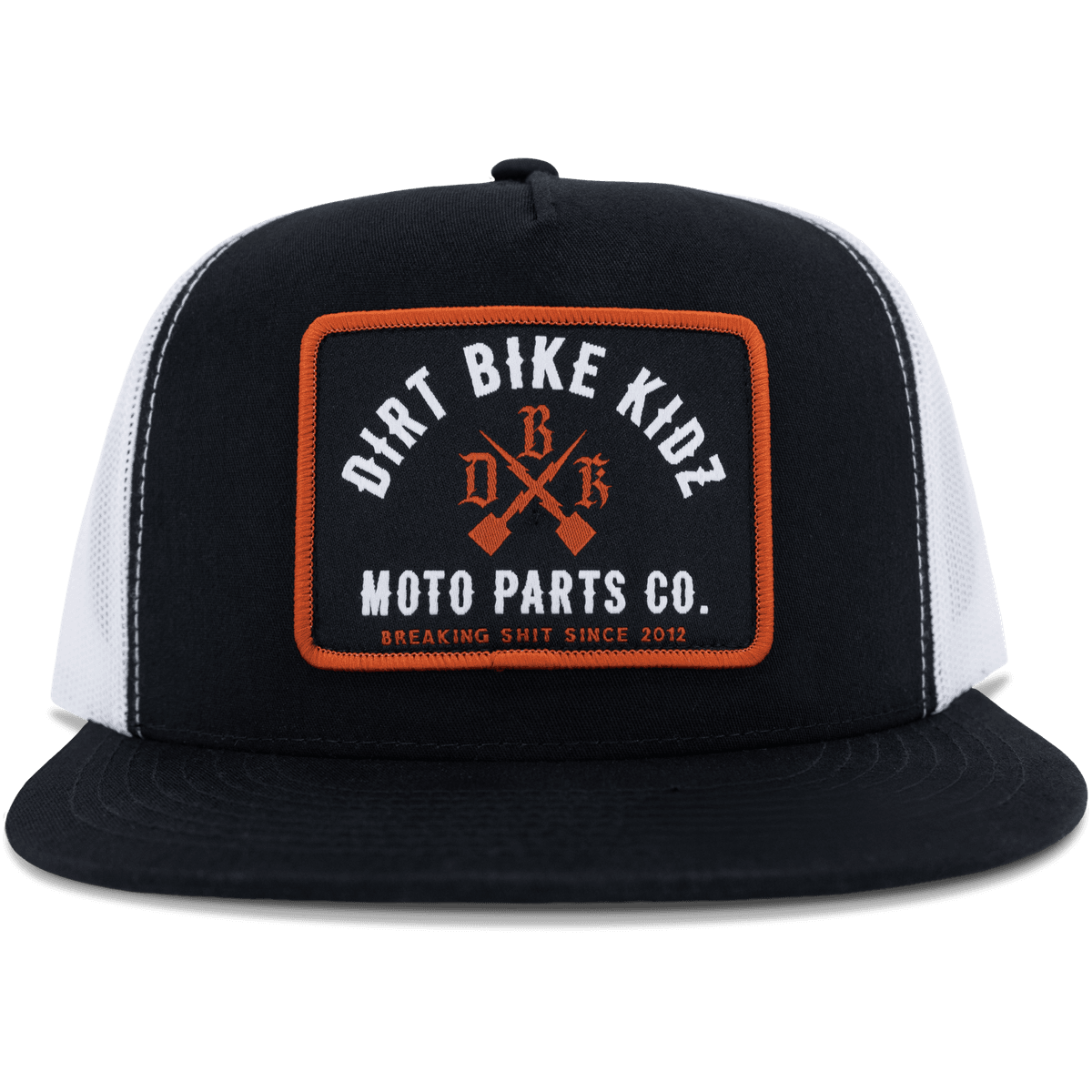 DBK MP Trucker 2Fifty Snapback Hat Black - MOTODLVRD