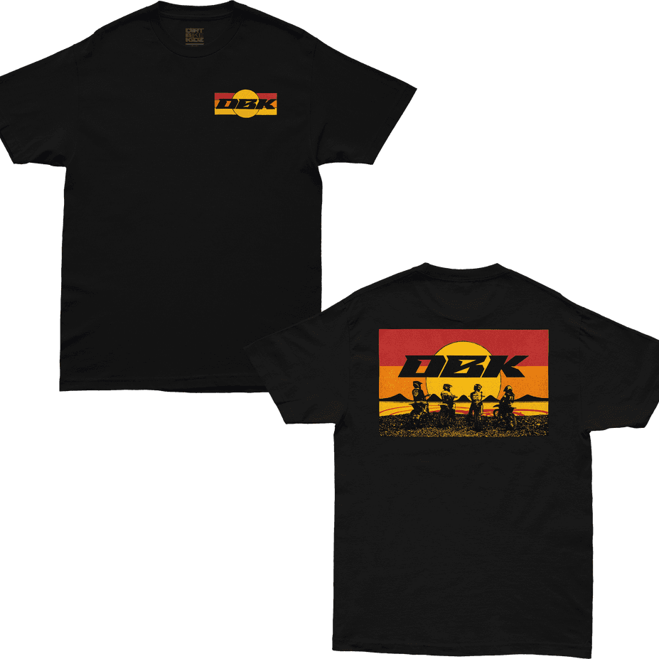 DBK Sunday Stripe Tee - MOTODLVRD