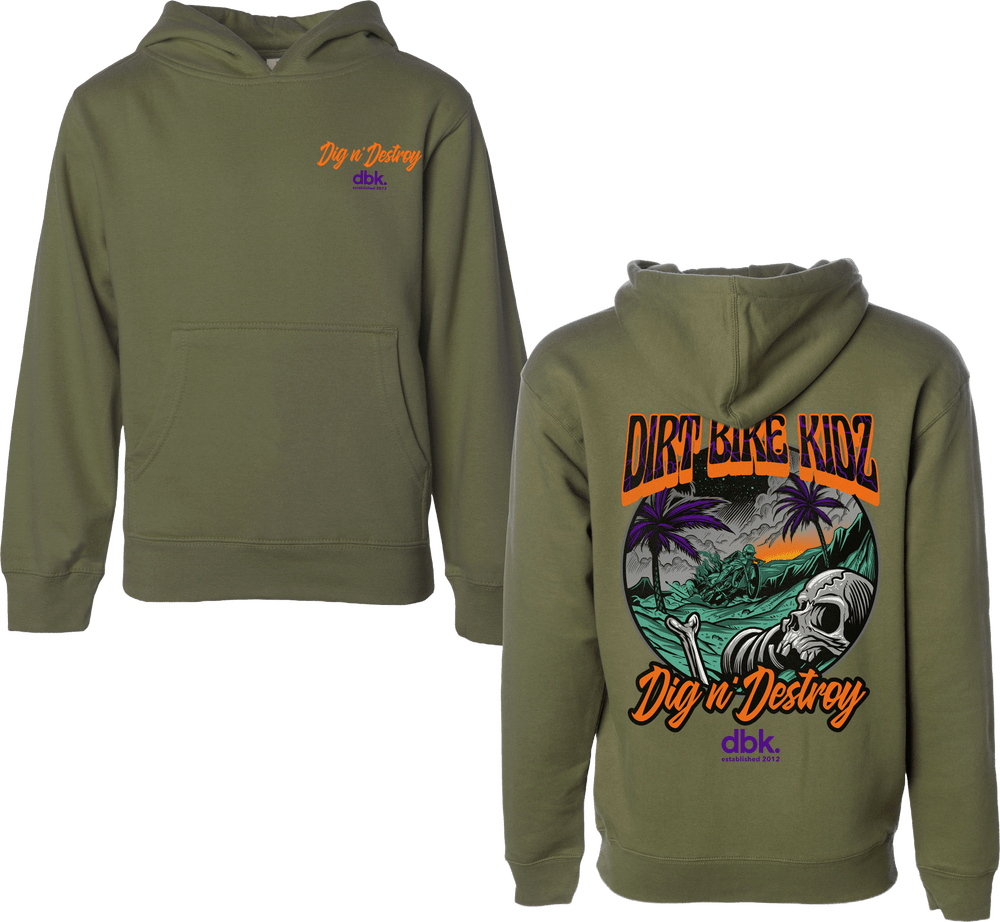 DBK Youth Boneyard Hoodie - MOTODLVRD
