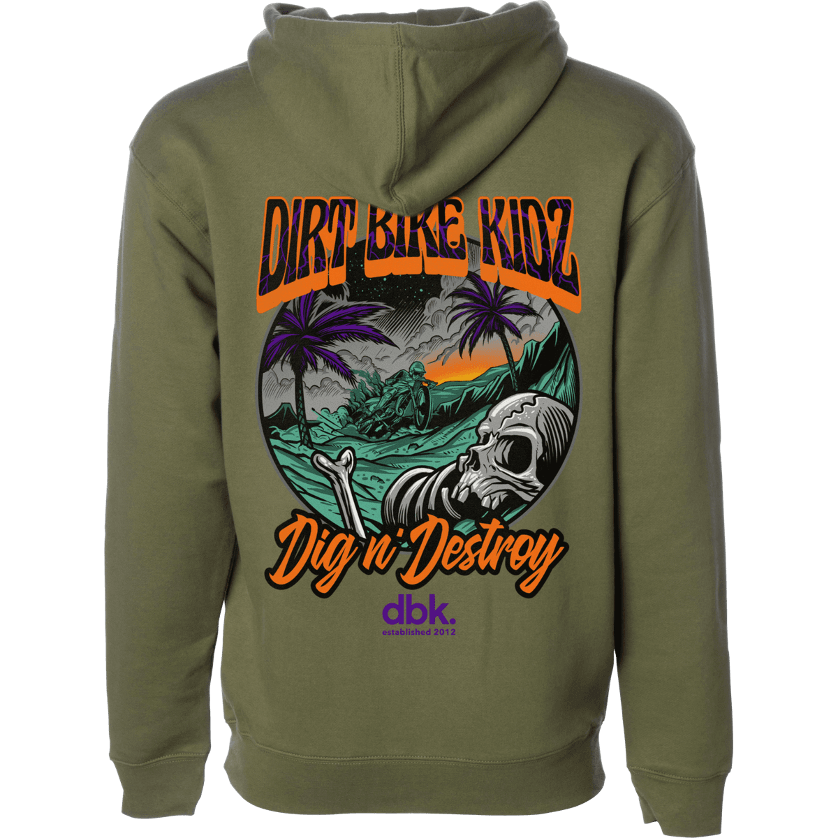 DBK Youth Boneyard Hoodie - MOTODLVRD