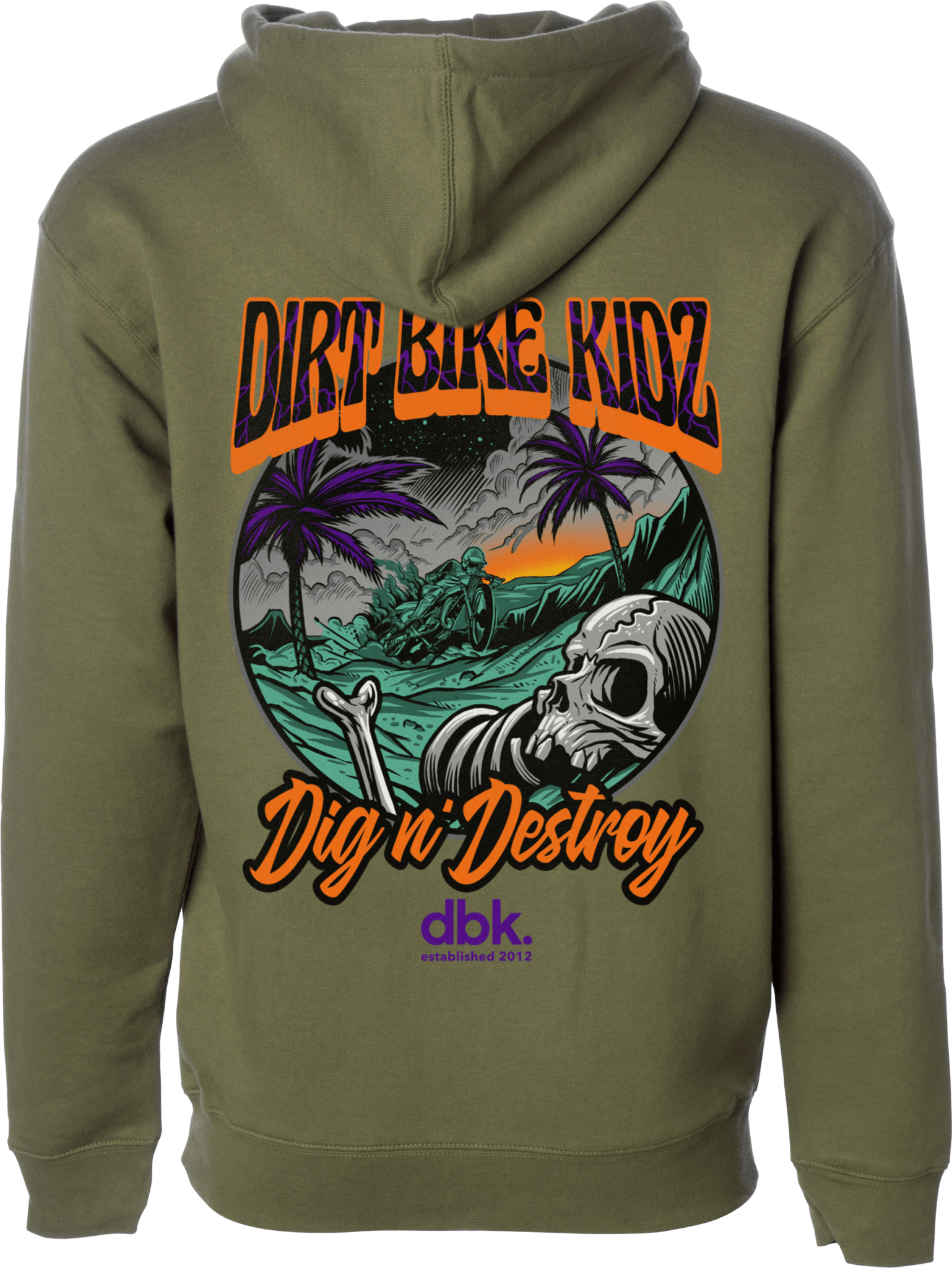 DBK Youth Boneyard Hoodie - MOTODLVRD