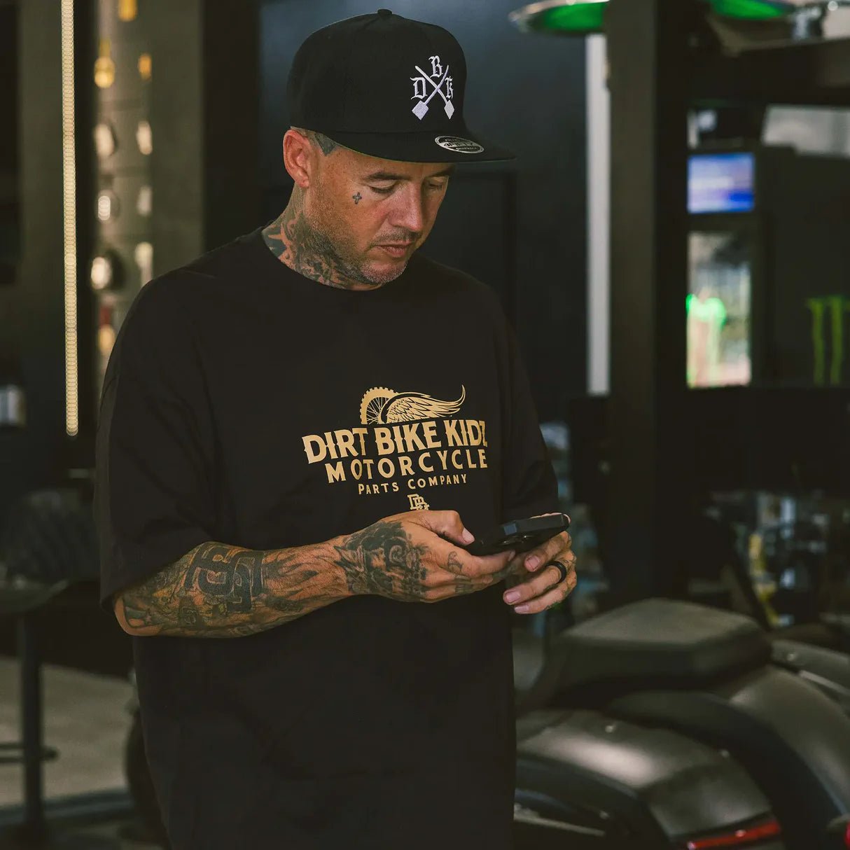 DBK Youth Gold Standard Tee - MOTODLVRD