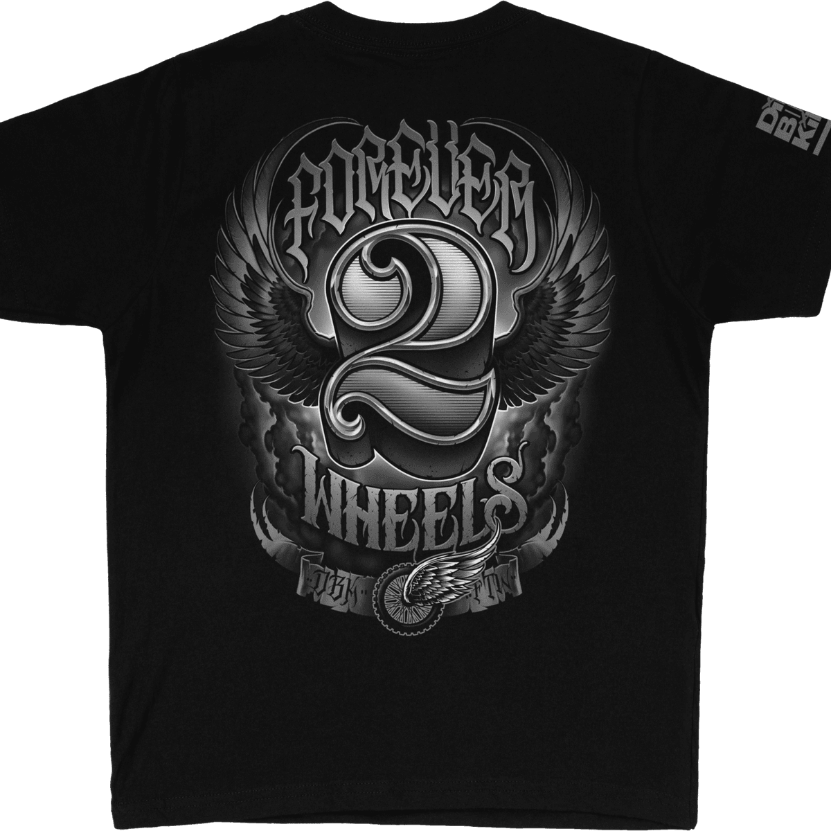 DBK Youth Two Wheels Tee - MOTODLVRD
