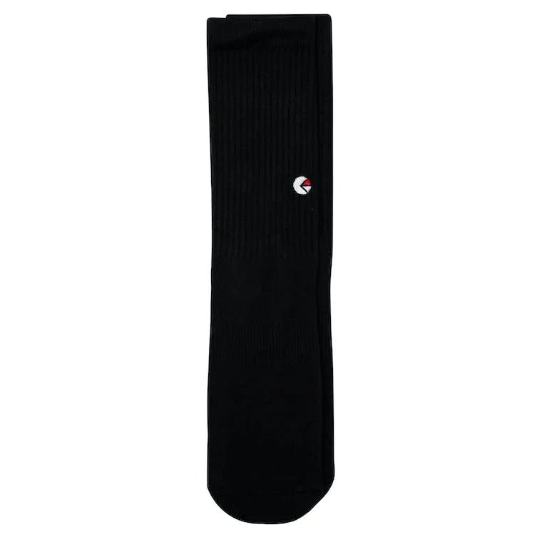ETHIKA YOUTH CREW SOCKS - WHITE LOGO - MOTODLVRD