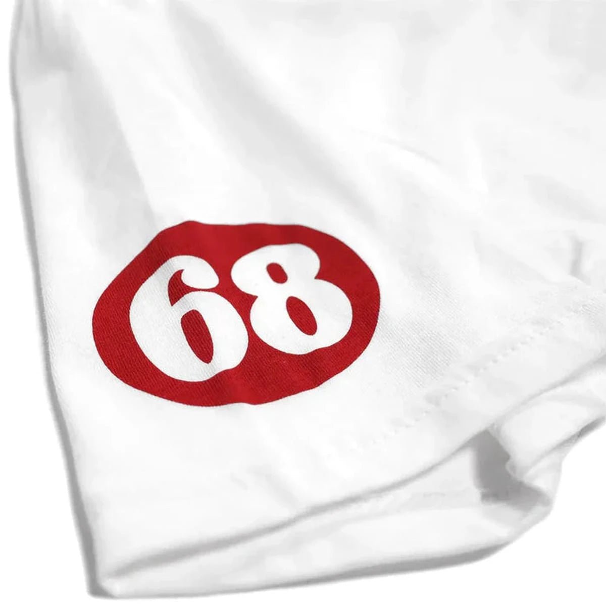 Fasthouse 68 Trick Tee - White/Red - MOTODLVRD