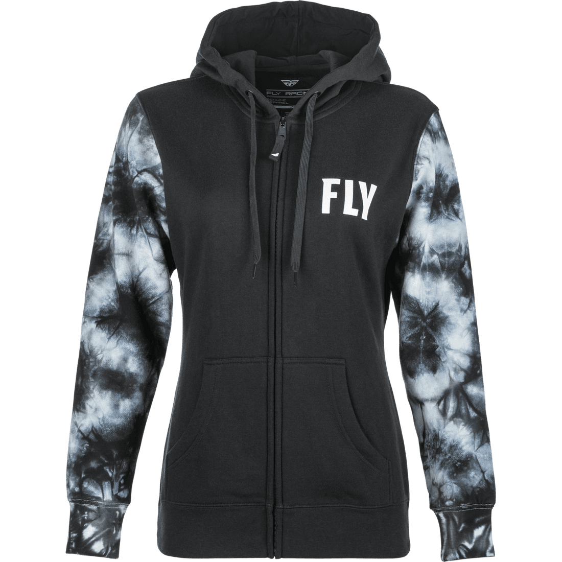 Fly Racing Women's Tie-Die Zip Up Hoodie - MOTODLVRD