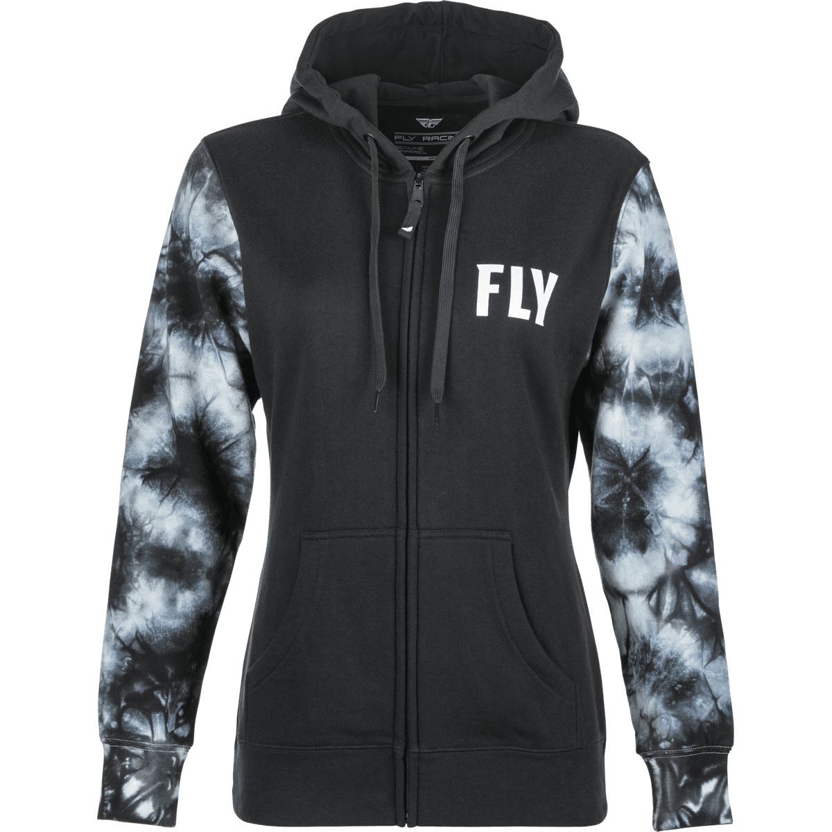 Fly Racing Women's Tie-Die Zip Up Hoodie - MOTODLVRD