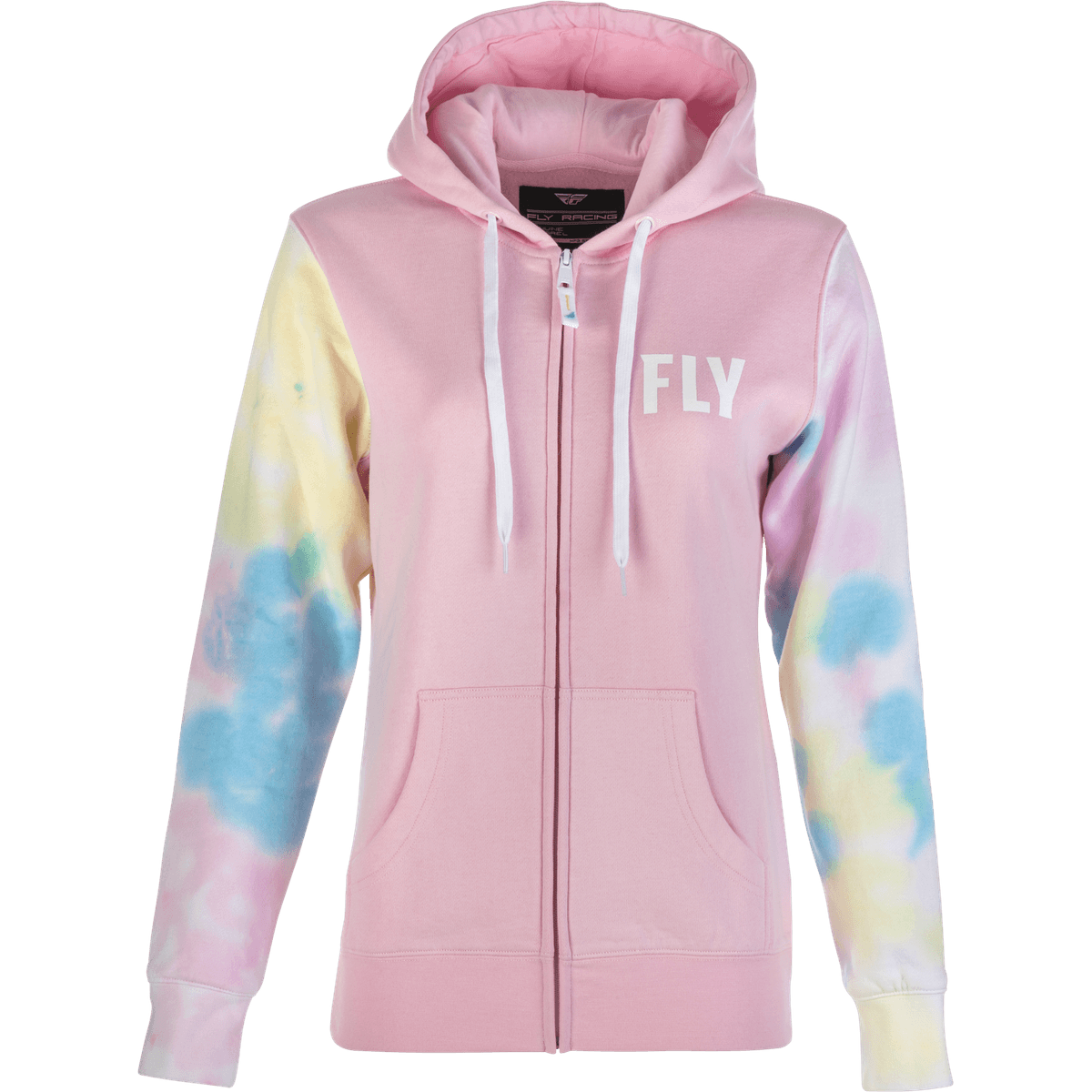 Fly Racing Women's Tie-Die Zip Up Hoodie - MOTODLVRD