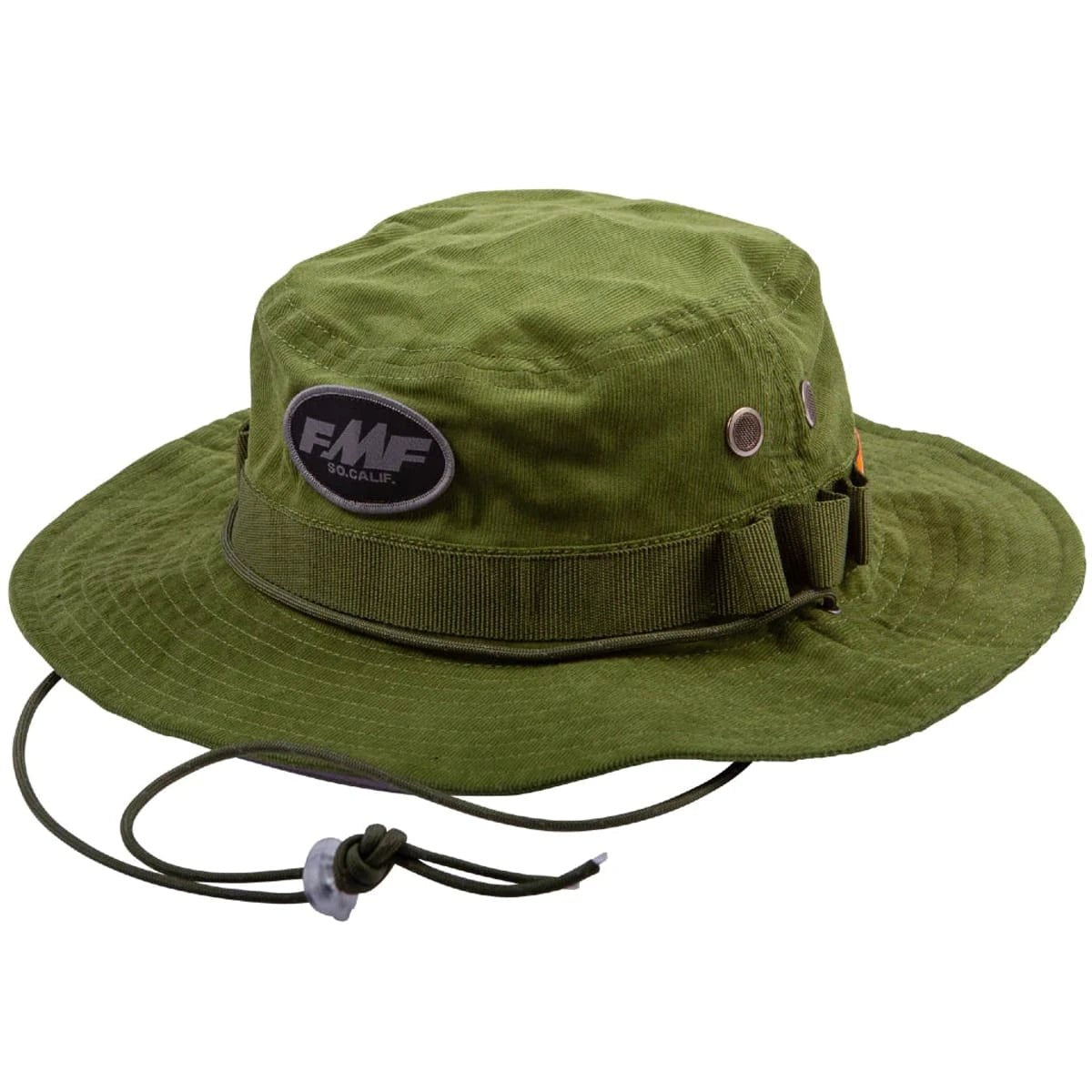 FMF CORD BUCKET HAT - GREEN - MOTODLVRD