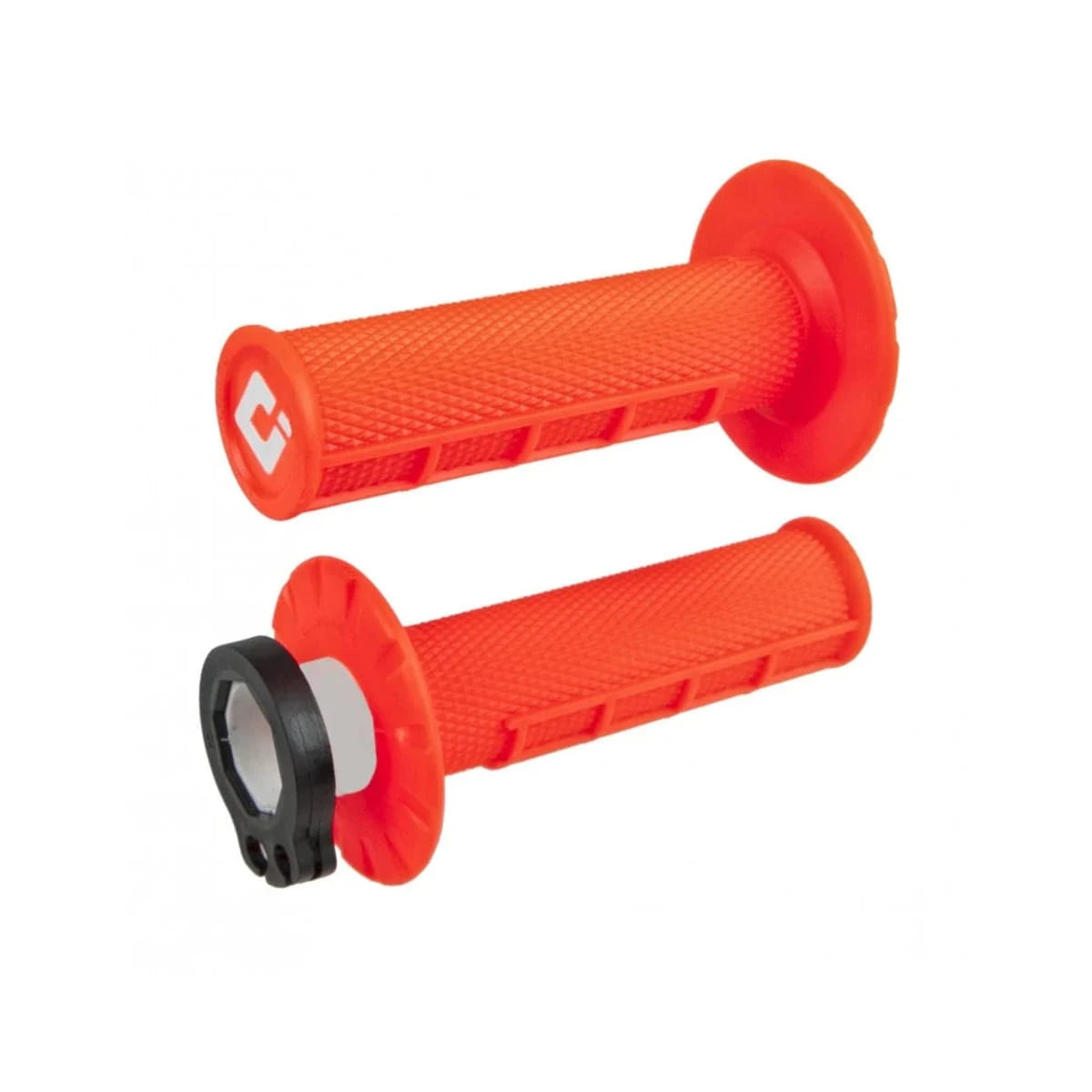 ODI MX V2 Half Waffle Lock-On Grips - MOTODLVRD