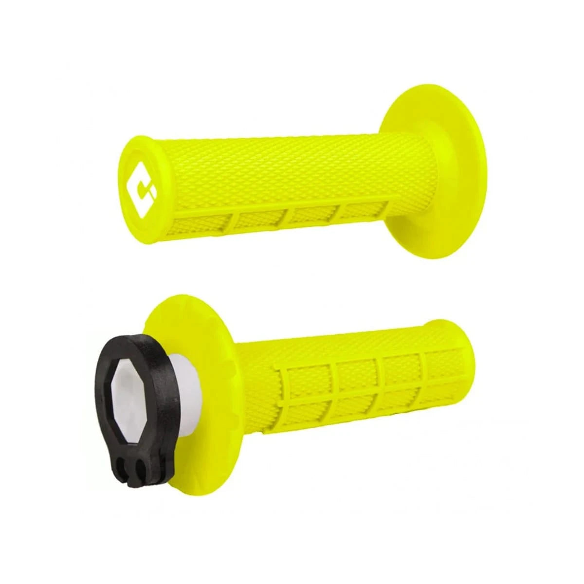 ODI MX V2 Half Waffle Lock-On Grips - MOTODLVRD
