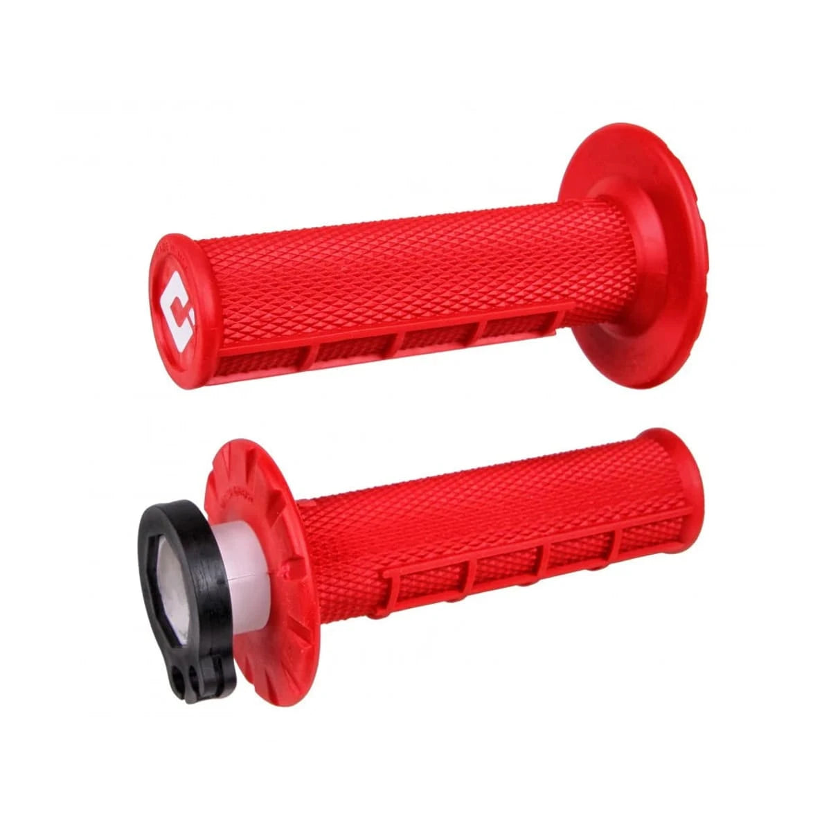 ODI MX V2 Half Waffle Lock-On Grips - MOTODLVRD