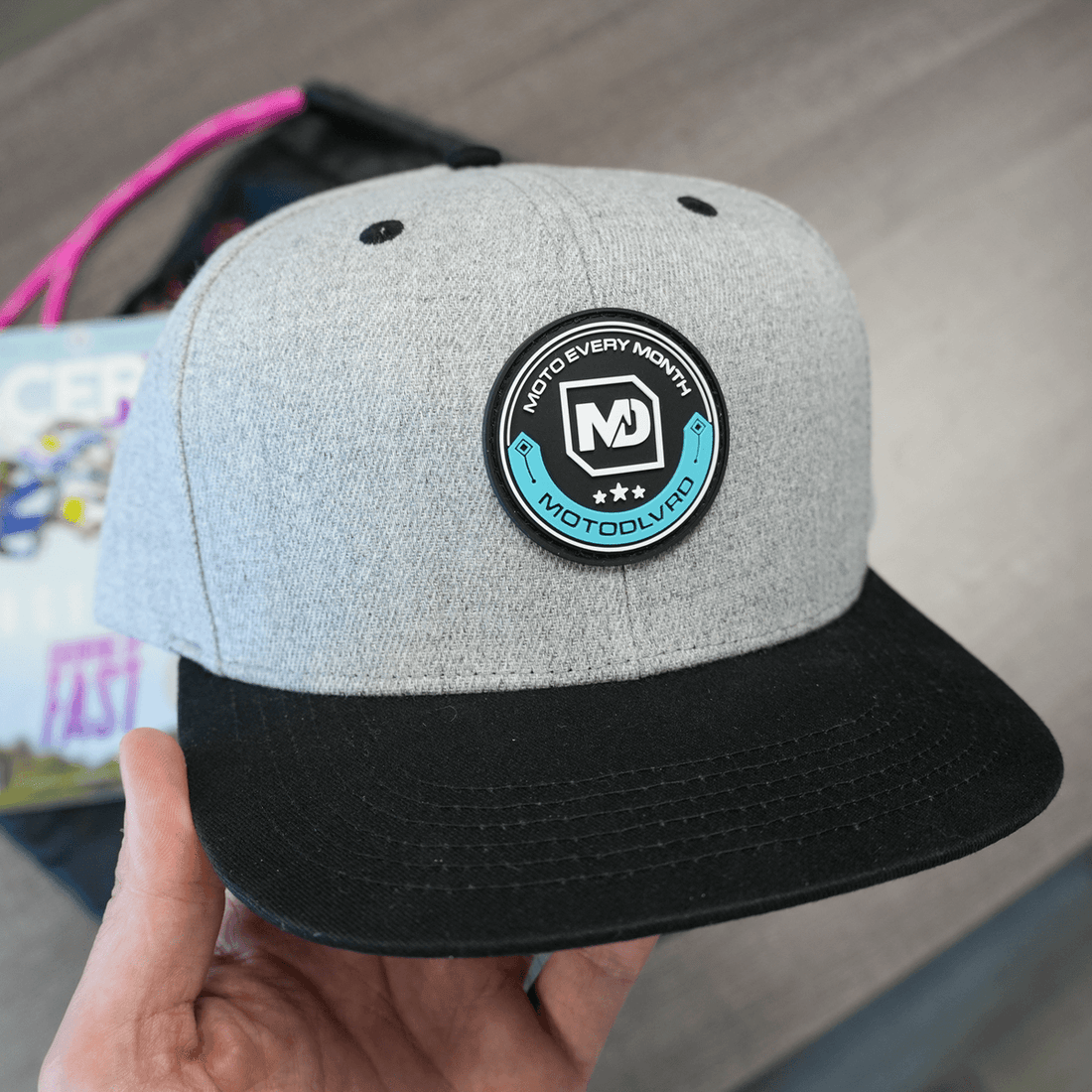 MOTODLVRD Badge Snapback Hat - MOTODLVRD
