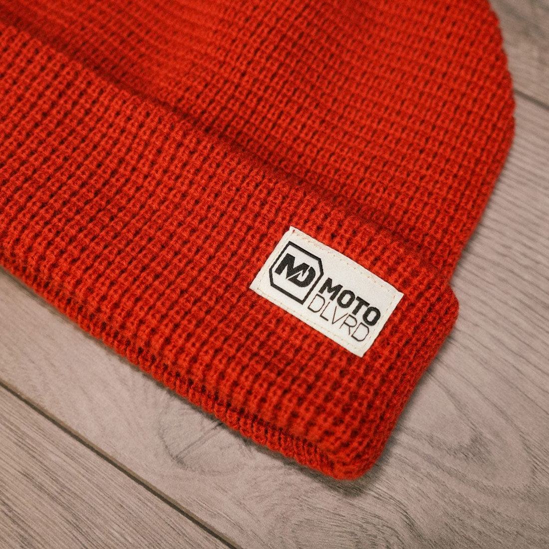 MOTODLVRD Waffle Knit Beanie - MOTODLVRD