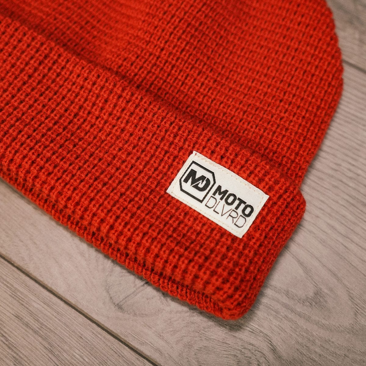 MOTODLVRD Waffle Knit Beanie - MOTODLVRD