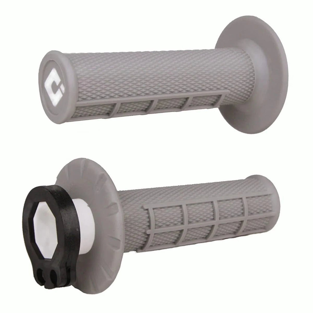 ODI MX V2 Half Waffle Lock-On Grips - MOTODLVRD