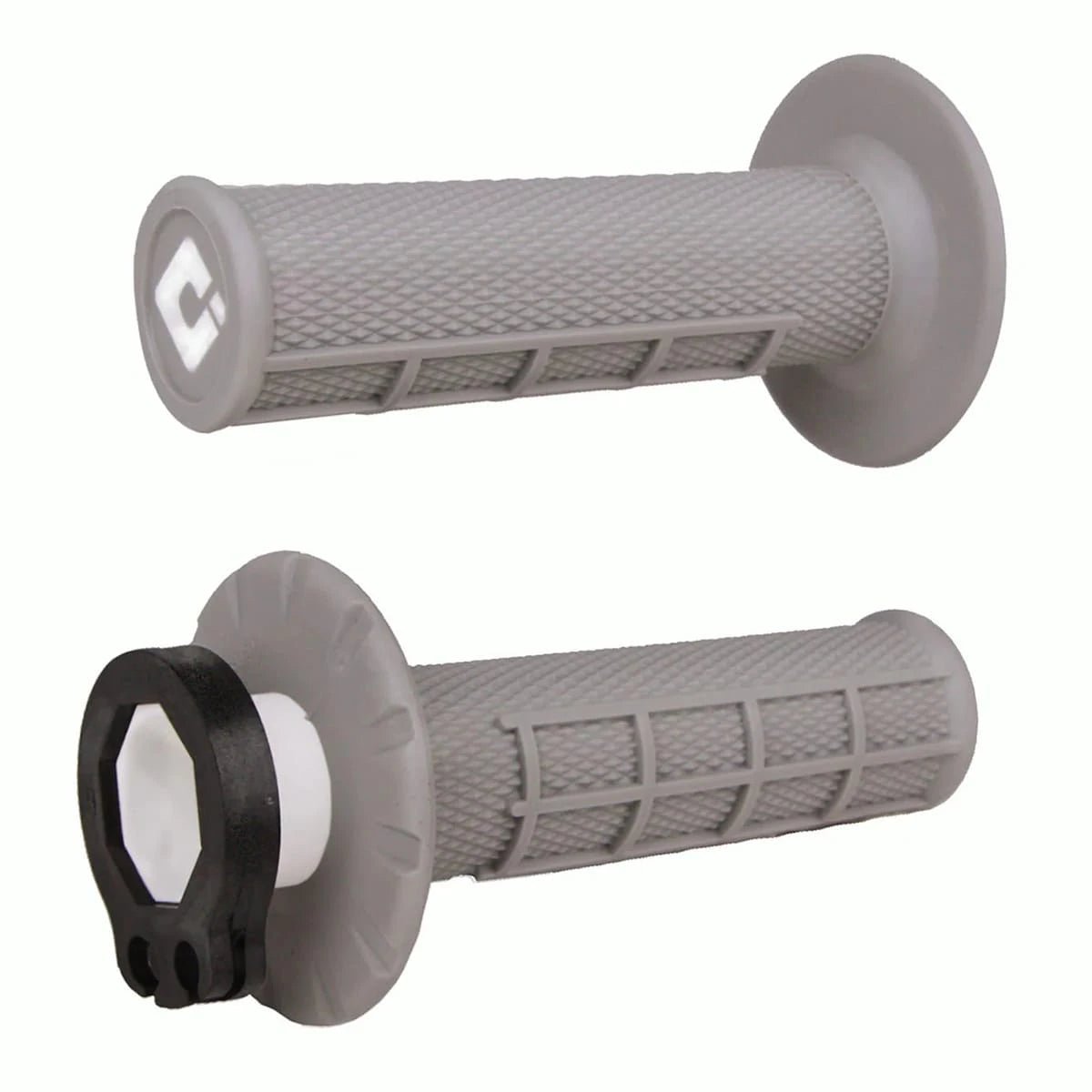 ODI MX V2 Half Waffle Lock-On Grips - MOTODLVRD