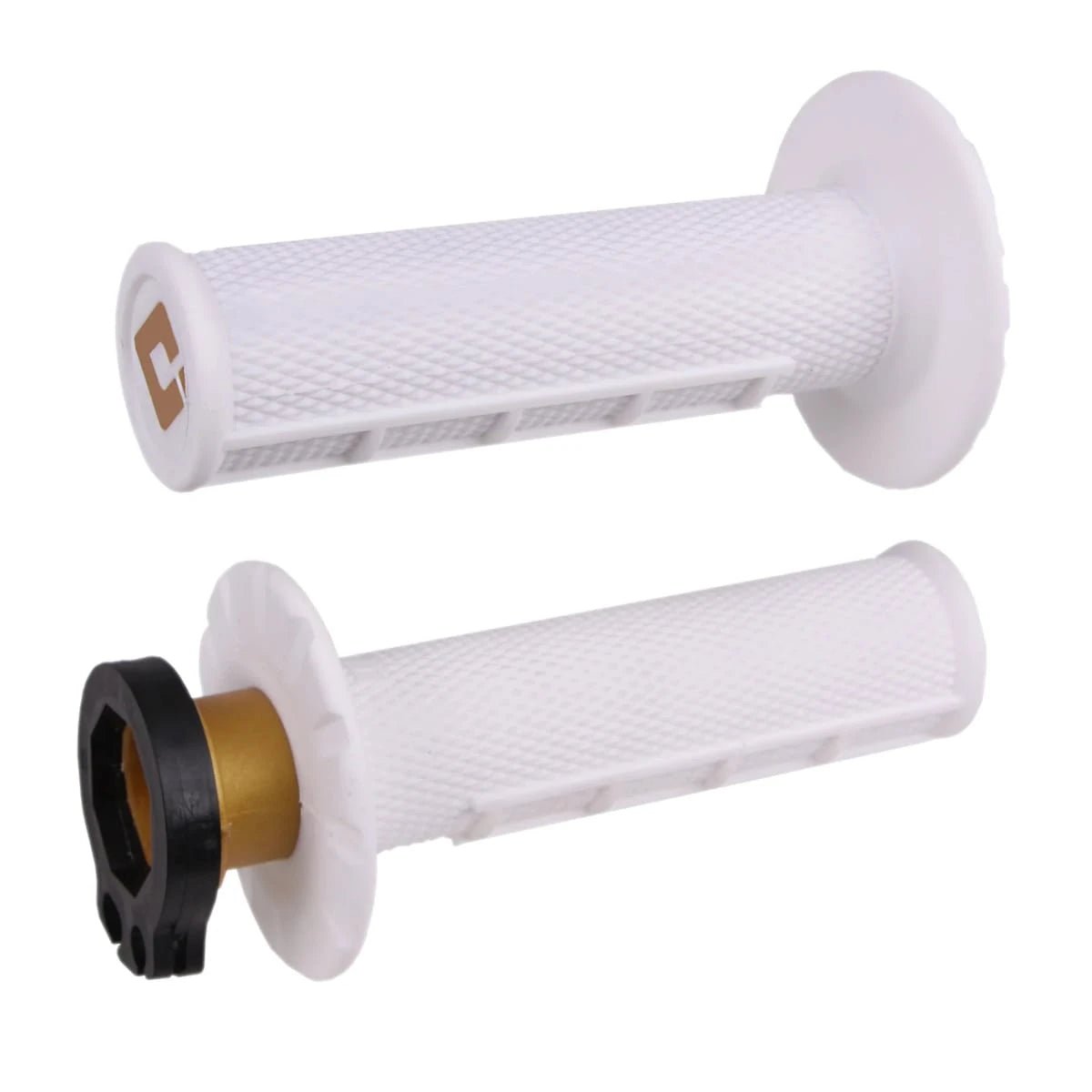 ODI MX V2 Half Waffle Lock-On Grips - MOTODLVRD