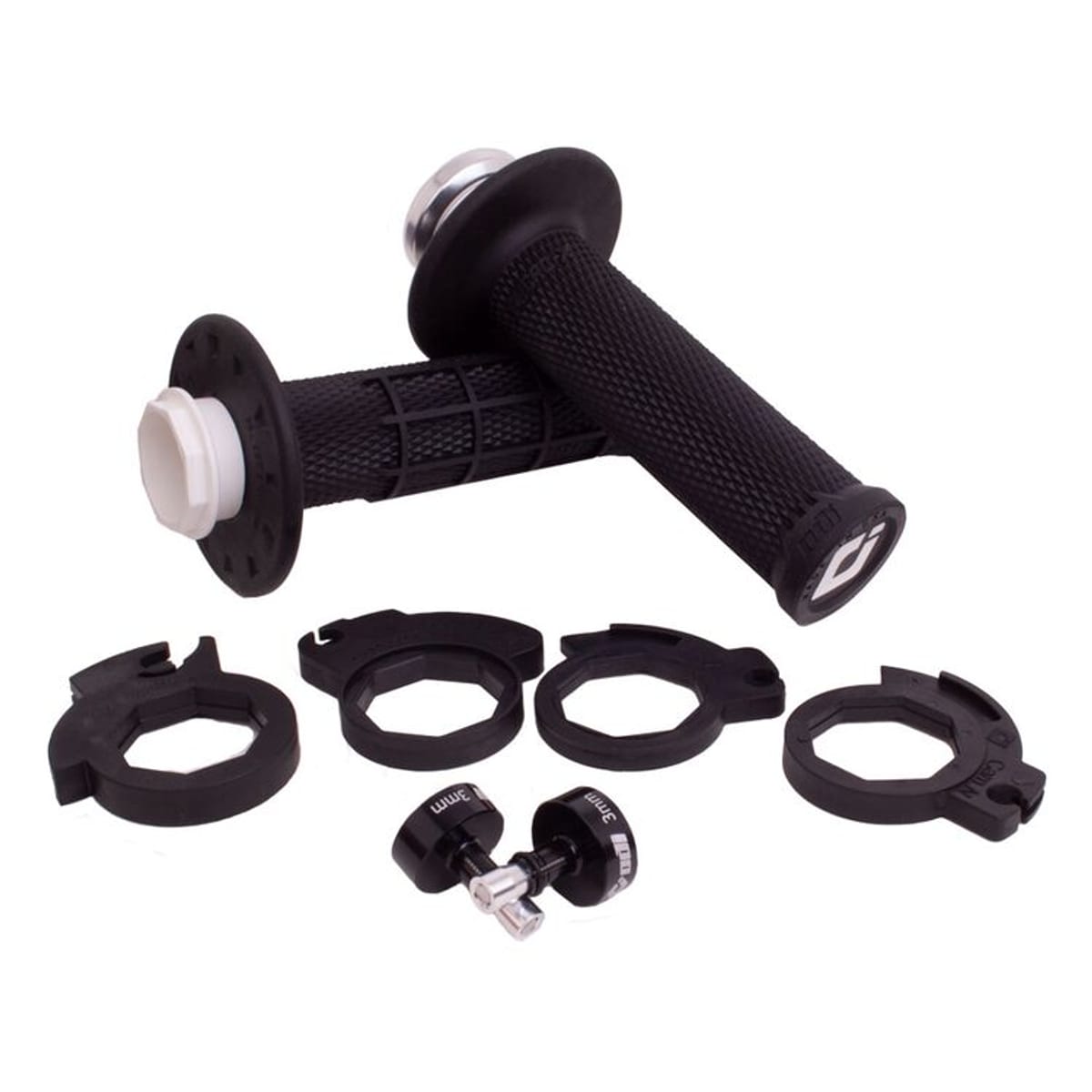 ODI Micro-X Half-Waffle V2 Lock-On Grips - MOTODLVRD