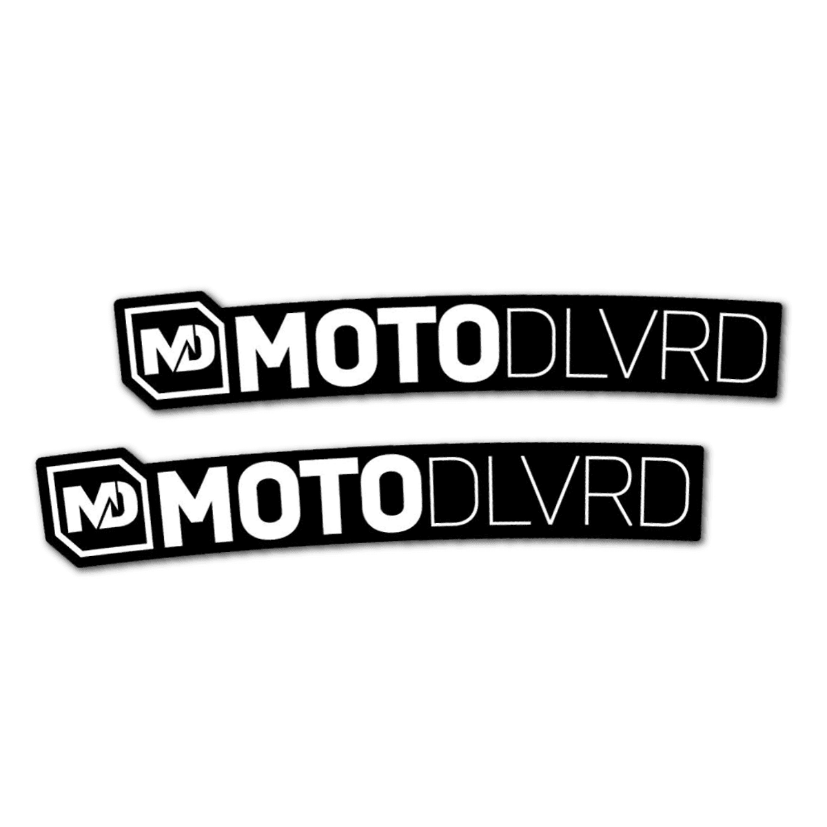 MotoDLVRD Arched Fender Decals - MOTODLVRD