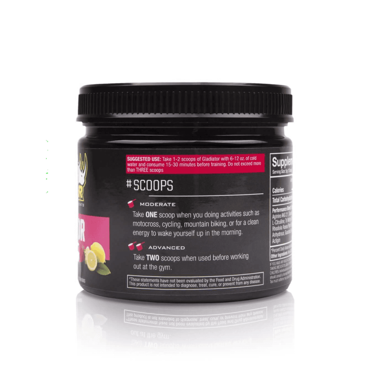 Ryno Power Gladiator Pre-Workout - MOTODLVRD
