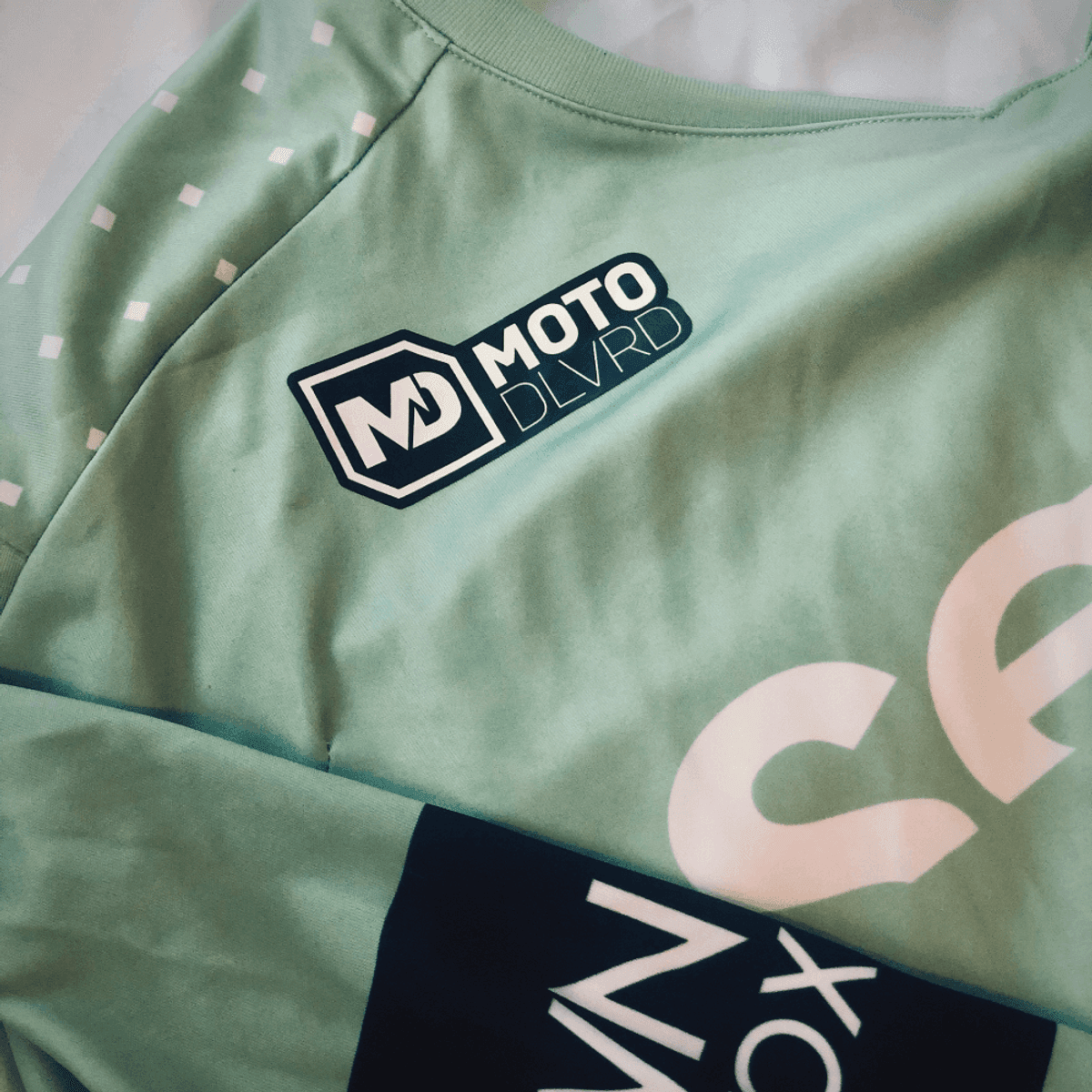 MotoDLVRD Iron-On Jersey Logo - MOTODLVRD