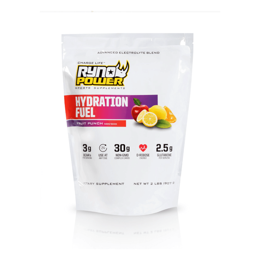 Ryno Power Hydration Fuel Fruit Punch 2lb 20 Servings